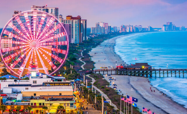 Myrtle Beach Boardwalk And Promenade