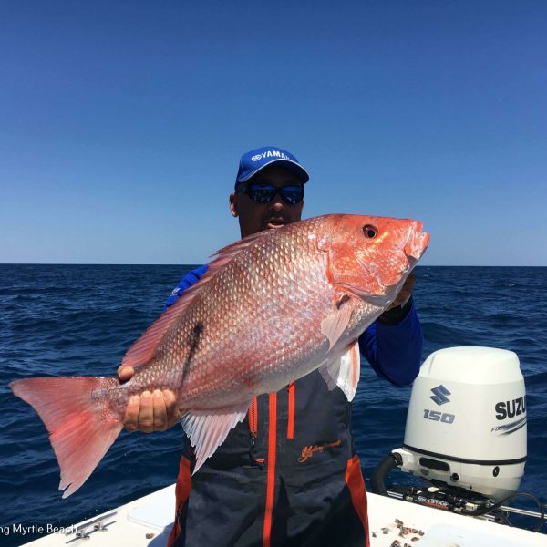 Top Rated Fishing Charters In Myrtle Beach 14 Deep sea fishing charter in Myrtle Beach reeling in grouper and snapper offshore